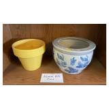 TWO FLOWER POTS
