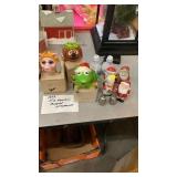 Muppet ornaments & salt/peppers