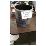 Lincoln County Bank Crock