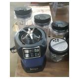 Ninja Pro Auto IQ Blender 1100 Watts Blue 
Works
