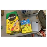 PLANT FOOD, BATTERY CHARGER, ETC