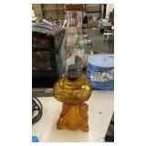VINTAGE GLASS LAMP