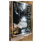 Metal sign