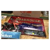 Metal sign