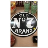 Metal sign