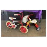 2 kids bicycles