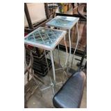 PAIR OF PLANT STANDS
