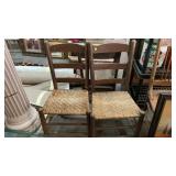 TWO VINTAGE CHAIRS
