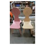 PAIR OF WOODEN CHAIRS