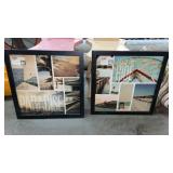TWO FRAMED PRINTS