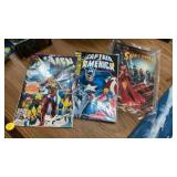 LOT OF MARVEL AND DC COMICS