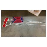 REFLECTORS AND FLAG