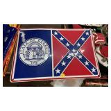 STATE OF GEORGIA 1776 METAL SIGN.