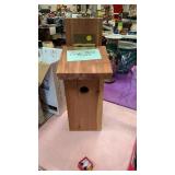 Cedar birdhouse