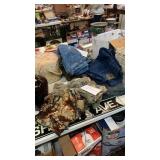3 Pairs of jeans, 42x30 & xlg camp shirts