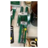 New Voltage detector,wire strippers,screwdrivers