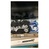 White Sox jersey & Titans flag