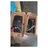 2 Boxes of kitchen items