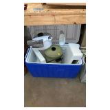 Cooler & toaster, etc