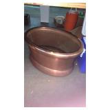 Copper tub