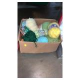 Box of yarn