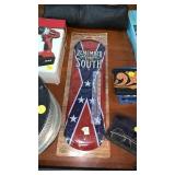 New Remember the south Metal Thermometer
