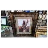FRAMED INDIAN PRINT