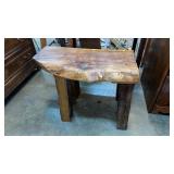 WOODEN BENCH, 29x16x21" tall