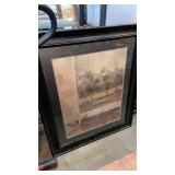 LARGE FRAMED DECOR