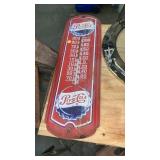 Vintage Pepsi Metal Thermometer