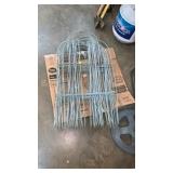 Lot of metal edging