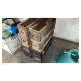 LOT OF ANTIQUE SEWING MACHINE DRAWERS