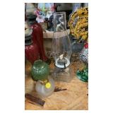 TWO VINTAGE LANTERNS
