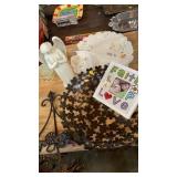 PLATTERS, ANGEL DECOR, ETC