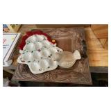 PFALTZGRAFF EGG PLATTER, BIRD DECOR, PLATTER