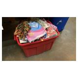 TOTE OF FABRIC