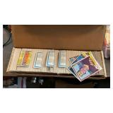 BOX OF BASEBALL CARDS