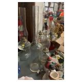 Oil lamp & bottle