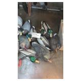 Lot of duck decoys