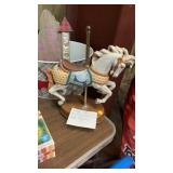 Vintage musical carousel