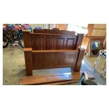 QUEEN BED WITH RAILS