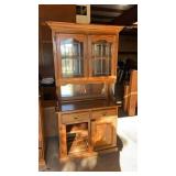 CHINA CABINET, 39x18x78" tall - DOOR NEEDS