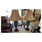 PAIR OF LAMPS