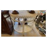 WICKER TABLE