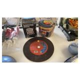 SAW BLADE, STOVE, HOSE