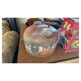 VINTAGE METAL GAS CAN