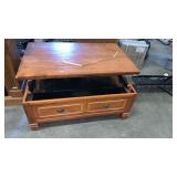 Coffee table, too raises up ,49x30