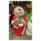 Light up Mrs Santa 41"