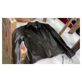 WOMENS MOTORCYCLE JACKET, LARGE