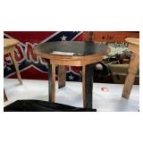 WHITE OAK BARREL TOP TABLE